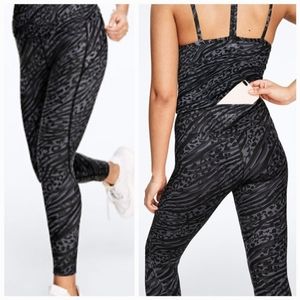 ❤NWT❤ VICTORIA SECRET PINK HIGH WAIST ULTIMATE ANIMAL LEOPARD LEGGINGS L